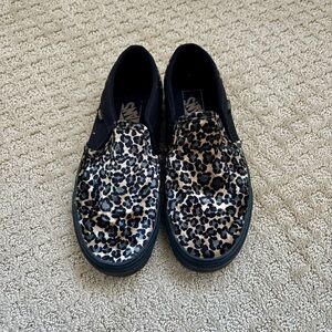 Vans Leopard Print Slip On